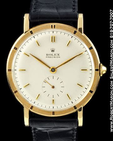 ROLEX 4325 PRECISION METROPOLITAN 18K.